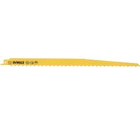 DeWalt DT2432-QZ Hoja de sierra recta HCS 305mm 5/6TPI 5uds Madera Plástico