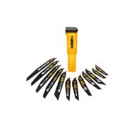 DEWALT DT2441L-QZ - Juego de 12 Hojas para Sierra Sable 2 x DT 2307L, 2 x DT 2308L, 1 x DT 2408L, 2 x DT 2300L, 2 x DT 2301L, 1 x DT 2407L, 2 x DT 2315L, Con Estuche de Almacenamiento