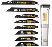 DeWalt DT2443L-QZ - Juego de 8 hojas de sierra sable 2X 3xDT2300L, 3xDT2407L, 1xDT2308L, 1xDT2408L