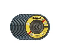 DeWalt DT3295-QZ - Discos de fibra Extreme multilijas planos de 180 mm, diámetro de 115 mm, grano 120