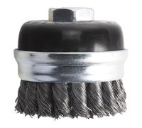 DeWalt DT3492-QZ - Cepillo de copa de alambre trenzado para amoladora, diámetro de 75 mm