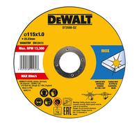 Dewalt Accesorios - Juego 10 Discos de Lija Inoxidable 115 X 1 mm en Caja de Metal Art.Dt3506 dewalt