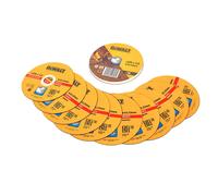 DEWALT discos de corte 125 x 1 mm, pack de 10,DT3507-QZ