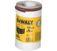 Dewalt DT3581-QZ - Rollo de papel de lija de 115 mm k80, 5m,