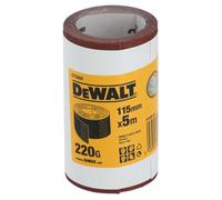 Dewalt DT3584-QZ - Rollo de papel de lija de 115 mm k220, 5m,