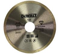 Dewalt DT3703-QZ - Disco de diamante de 115 mm para corte de ceramicas