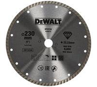 Dewalt DT3732-QZ - Disco de diamante turbo de 230 mm para corte en materiales duros