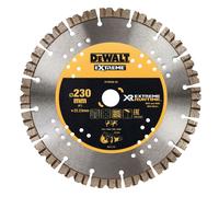 DeWalt Hoja de diamante DT40260-QZ 230 mm Extreme RUNTIME para hormigón compatible con cortadora 54V