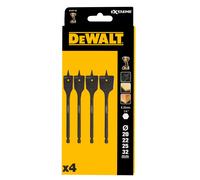 Dewalt dt4797-qz, juego de 4 fresas para madera, dimensiones 20/22/25/