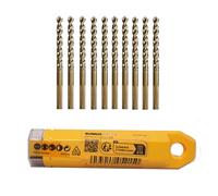 Brocas De Metal DEWALT Extreme (10) 4.5mm OL:80mm WL:46mm DEWDT5545QZ