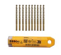 DeWalt DT5545-QZ Extreme Set De Brocas De Metal HSS-G De 10 Piezas 4,5mm En OVP