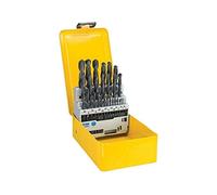 DeWalt DT5930-QZ - Juego de 29 brocas para metal HSS-R DIN 338 en cassette de metal, diámetro de 1 a 13 mm