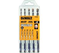 DeWalt DT60099-QZ Juego puntas Vástago 4 5 5,5 6 8 5 piezas Multi material