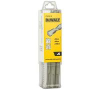 Juego de brocas DeWALT SDS Plus 160 mm / 2 x 6 mm, 2 x 8 mm, 2 x 10 mm / (6 piezas) DT60302