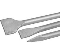 DEWALT DT60330-QZ - Juego SDS-Plus Puntero 250 mm, Cincel Plano 20 X 250 mm Y, Cincel Plano 40 X 250 mm, Herramientas de Calidad para Perforación y Cincelado