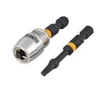 DeWALT DT70537T-QZ PuntasT20 x 2 50 mm Adaptador Magnético con Bloqueo, Multicolor