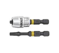 DeWalt DT70538T-QZ Puntas T25 x 2 50 mm adaptador magnético con bloqueo, multicolor