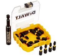DeWalt DT70618T-QZ - Juego de 15 Piezas Impact Torsión guía magnética compacta. Puntas de atornillar de 25 mm