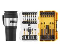 DeWalt DT70736TM-QZ - Toughcase: Juego de puntas de 32 piezas para taladro y tornillo FLEXTORQ y Termo Taza