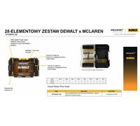 Dewalt dt70902t-qz - juego de puntas de destornillador mclaren flextor