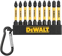 DeWalt DT7274-QZ - Juego de puntas de destornillador de alto impacto Pozi y Phillips de 50 mm PZ1 PZ2 PH2