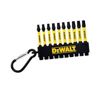 DEWALT DT7275-QZ Key Ring Mix Torx - Juego de 10 anillos para llaves (9,2 x 5,8 x 1,8 cm), color negro y amarillo