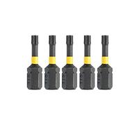DeWalt DT7380T-QZ DT7380T-QZ-Puntas Impact Torsion T15 x 5 25mm, 0 W, 0 V, Arándano