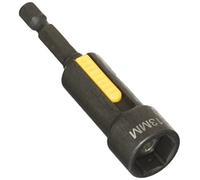 DeWalt DT7450-QZ - Llave de vaso hexagonal magnética de impacto, de limpieza fácil, 13 mm