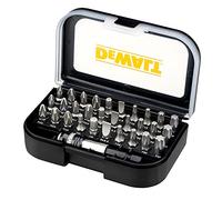DEWALT DT7944S-QZ - Juego de 31 piezas con puntas de atornillar Pz1x2, Pz2x3, Pz3x1, Ph1x2, Ph2x2, Ph3, Pl4.5, Pl5.5, Pl6.5, T10x2, T15x2, T20x2, T25x2,T30x2,T40x2, H3, H4, H5 y adap cambio rápido