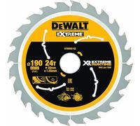 Hoja de sierra DeWALT (ideal para sierras FLEXVOLT), 190 x 30 mm, 24 dientes DT99562
