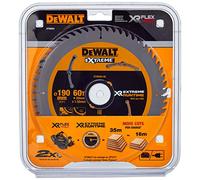 Hoja de sierra DeWALT (ideal para sierras FLEXVOLT) 190 x 30 mm, 60 dientes DT99564