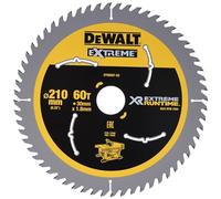 Hoja de sierra DeWALT (ideal para sierras FLEXVOLT), 210 x 30 mm, 60 dientes DT99567