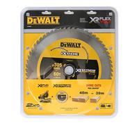 DeWALT DT99575-QZ - Hoja de sierra circular 305/30 mm 60 W/FZ, negro/amarillo.