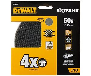 Dewalt DTM8557-QZ - Abrasivo mm k60 malla 150, 10 piezas,