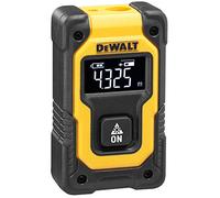 DeWalt DW055PL-XJ - Medidor de distancias Pocket, Mide hasta 16 m, Carga USB, Negro/Amarillo