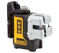 DEWALT DW089CG-XJ - Nivel Láser Verde Autonivelante de 2 Líneas en Cruz, Alcance de Hasta 20 Metros sin Receptor y 50 Metros con Receptor, Precisión +/-3 mm/10m, Incluye 4 Pilas