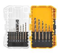 DEWALT DW1163 13 Piece Black Oxide Split Point Twist Drill Bit Assortment