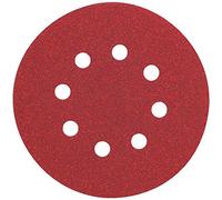 DEWALT DW4314 5-Inch 8 Hole 220 Grit Hook and Loop Random Orbit Sandpaper (25-Pack)