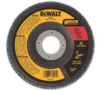 DEWALT DW8309 4-1/2 x 7/8 80 grano zirconia ángulo aleta disco, paquete de 1