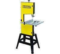 DeWalt DW876-QS - Sierra de Cinta 1.000 W, 1 Hp, 200 mm altura corte, mesa 500 x 500 mm, Amarillo/Negro