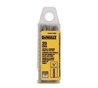 DEWALT DWAST18020 - Broca de corte estándar para pared seca de 1/8 pulgadas, paquete de 20