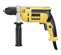 DEWALT DWD024S-QS - Taladro Percutor 650W, Compacto y Ligero, Empuñadura Lateral, Tope de Profundidad, Ideal para Madera, Metal y Albañilería