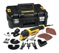 DeWalt Multiherramienta oscilante DWE315KT-QS 300 W 22.000 opm, 37 accesorios maletín Negro/Amarillo
