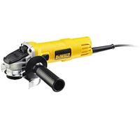 DEWALT - Mini Amoladora 800W, Empuñadura Lateral y Cubierta de Protección, Disco Ø125mm, Velocidad en Vacío 11800rpm, Compacta y Ligera - DWE4057-QS