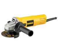 DEWALT DWE4117-QS - Amoladora angular 950W, 125 mm, Arranque suave y protección de reinicio, Incluye protector de seguridad, Mango adicional y accesorios