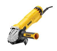 DEWALT -DWE4237-QS - Amoladora Angular - Con protección antiarranque, carcasa protectora y mango lateral multiposición - Cuchilla Ø125mm - Velocidad en vacío 11500 rpm - 1400W