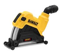 DEWALT DWE46225-XJ - Protector para cortes 115-125mm, Mejor extracción del polvo, Puerto de extracción de gran tamaño