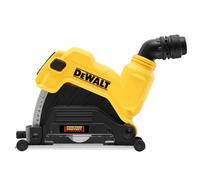 DEWALT DWE46225-XJ - Protector para cortes 115-125mm, Mejor extracción del polvo, Puerto de extracción de gran tamaño