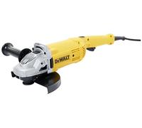 DeWalt DWE492-QS, Amoladora 2.200W, Diámetro de disco 230mm, Velocidad 6.500 rpm, Empuñadura lateral en 2 posiciones, Bloqueo del eje