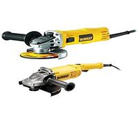 DeWalt DWE492DUO2-QS DWE492DUO2-QS-KIT Amoladoras = DWE492 230mm 2.200W + DWE4157 125mm 900W Suave, Bloqueo y re-Arranque, 2200 W
